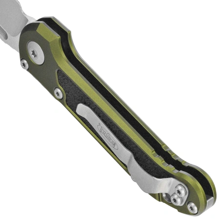 Nóż automatyczny Microtech LUDT Gen III T/E OD Green Aluminium, Stonewashed M390MK by Tony Marfione (1136-10OD)