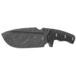 Fox URO Knife Black G10, Acid Washed Niolox by Wander Tactical (FX-623 BA)