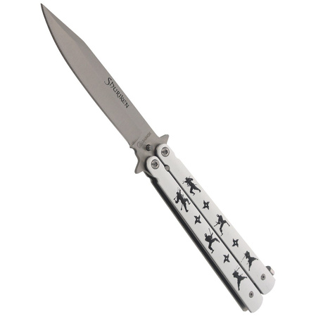 Nóż motylek Martinez Albainox Balisong Ninja Shuriken (36241)