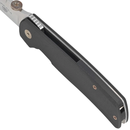 Nóż składany Fox Original Gangster Black Micarta, Satin MagnaCut by Bob Terzuola (FX-ATC-OG01 LMB)