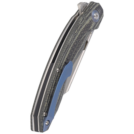 Bestech Knife Fanga Carbon Fiber / Beige G10, Satin D2 by Kombou (BG18D)