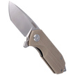 Nóż Kubey Knife Campe, Khaki G10, Bead Blasted D2 (KU203G)
