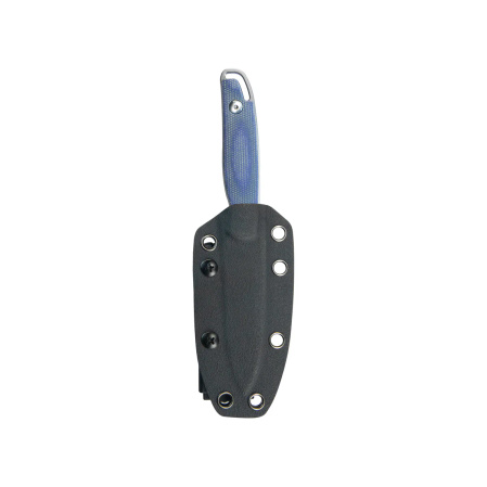 Nóż Kubey Dust Devil Blue Micarta, Beadblasted 14C28N by K.C. Spiron (KU357D)