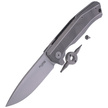 LionSteel Myto Knife Grey Titanium, Satin M390 by Molletta (MT01 GY)