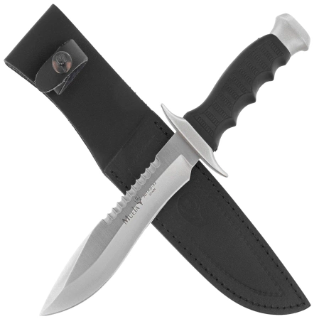 Nóż Muela 85-162 Black Rubber, Satin Nitro-42