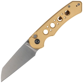 Civivi Pragma Prime Knife Champagne Aluminum, Satin 14C28N (C24067-3)