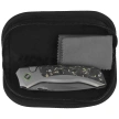 Remette RT-Steed Knife Gray Titanium/Black-Green Carbon Fiber, Pearlescent M390 (RTWS-TY)