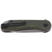 CIVIVI Knife Elementum Flipper Dark Green Micarta, Satin Finish (C907T)