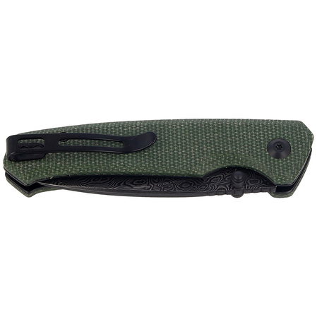CIVIVI Altus Green G10, Black Damascus (C20076-DS1)