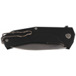Nóż składany LionSteel KUR Black G10, Stonewashed Sleipner by Molletta (KUR BK)