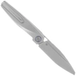 Nóż składany Rike Knife Baidi T Titanium/Red Carbon Fiber, Bead Blasted M390 (RK-Baidi-T-P/RCF)