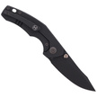 Nóż składany WE Knife Gnar Black Titanium, Black Stonewashed CPM S35V by Matt Degnan (917B)