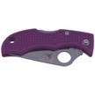 Spyderco Ladybug 3 FRN Purple Plain (LPRP3).