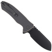 Kubey Creon Knife Black/Tan G10, Blackwashed AUS-10 (KU336F)