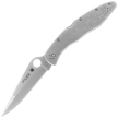 Spyderco Police Model Stainless Steel PlainEdge Knife (C07P)