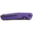 Bestechman Velix Knife Purple G10, Black PVD 14C28N by Ostap Hel (BMK07F)
