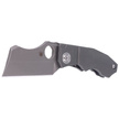 Nóż składany Spyderco Stovepipe Titanium CPM 20CV Plain (C260TIP)
