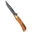 Nóż składany Antonini Old Bear Classical M Olive Wood, Satin AISI 420 (9307/19_LU)