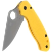 Spyderco Para 3 Salt Yellow FRN, Satin MagnaCut by Eric Glesser Knife (C223PYL)