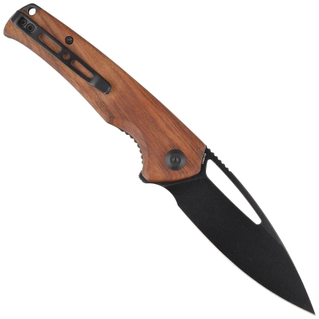 Nóż składany Sencut Mims Guibourtia Wood, Black Stonewashed 9Cr18MoVS (S21013-4)