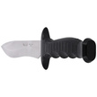Muela 85-181 Black Rubber Knife, Satin 420H