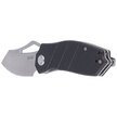 Nóż składany Kubey Ceyx Black G10, Satin D2 (KU335A)