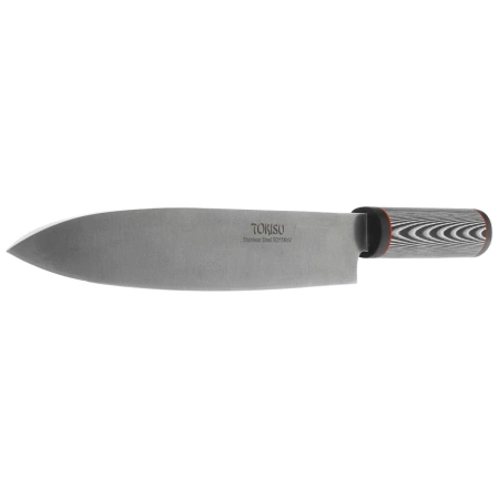 Nóż kuchenny Tokisu Yanagiba G10 Damascus, Satin 5Cr15Mov (17459)