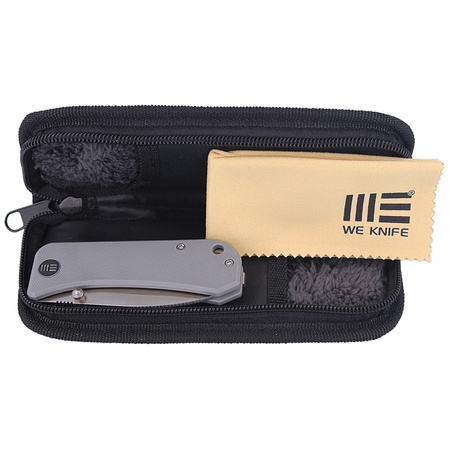 Nóż składany WE Knife Banter Gray G10, Satin CPM S35VN by Ben Petersen (2004E)