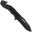 Martinez Albainox Rescue Knife 3D Skull ABS, Skull 3Cr13Mov (18683)