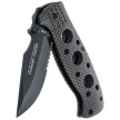 K25 RK-19221 Knife Rubbered Black Aluminium, Black Titanium 7Cr17Mov