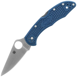 Nóż składany Spyderco Delica 4 Cobalt Blue FRN, Satin CPM SPY27 by Sal Glesser (C11PCBL)