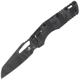 Nóż składany Microtech MSI S/E Ram-Lok Midnight Tiger Camo Tri-Grip Polymer, Midnight Tiger Camo M390MK by Tony Marfione (210T-1PMMTC-X8Z4)