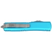 Nóż automatyczny OTF Microtech Ultratech D/E Turquoise Aluminium, Apocalyptic P/S M390 by Tony Marfione (122-11APTQ)