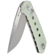 Reate PL-XF-7 Knife Jade G10, Stonewashed Nitro-V