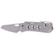 Nóż składany WE Knife Vision R Gray Titanium, Silver Bead Blasted CPM 20CV by Snecx Tan (WE21031-1)