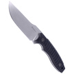 Maserin L.E.O. Black G10, Stonewashed N690 by Tommaso Rumici Knife (919/G10N)