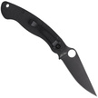 Spyderco Military G-10 Black/Black Blade Knife (C36GPBK)