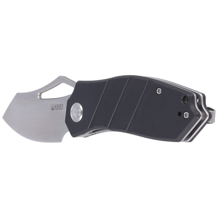 Nóż składany Kubey Ceyx Black G10, Satin D2 (KU335A)