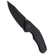 WE Knife Gnar Black Titanium, Black Stonewashed CPM S35V by Matt Degnan (917B)