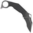 FOX Moa Karambit Black G10, Black Idroglider N690Co by Jared Wihongi knife (FX-651)