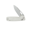 Nóż składany Kubey Bluff White G10, Sandblasted 14C28N by Garet Caronna (KU248G)