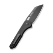 Civivi Knife Nugz Black G10, Black Stonewashed 14C28N by Matthew Wehrwein (C23060-1)