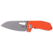 Nóż Kubey Knife New Vagrant Orange G10, Sandblast AUS-10 (KU291D)