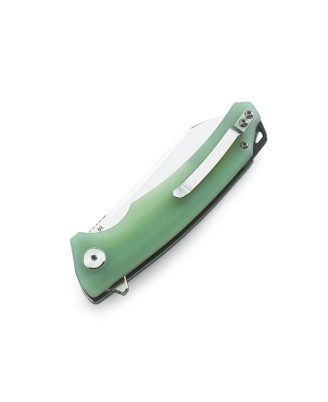 Nóż składany Bestech Texel Transparent G10, Stonewashed/Satin D2 by A Purvis Blades (BG21B-1)