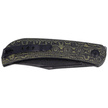 Nóż CIVIVI Appalachian Drifter Yellow G10 / Rose Pattern Carbon Fiber, Black Damascus (C2015DS-3)
