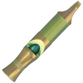 Gwizdek sygnalizacyjny We Knife Green Titanium z linką Paracord (A-05CP)