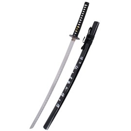Miecz samurajski Decor Habitat katana czarna z pochwą (10037N)