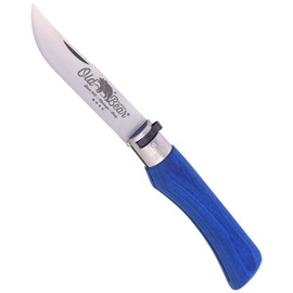 Nóż Antonini Old Bear Laminated Blue, Satin Stainless (9307/23_MBK)
