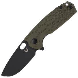 Nóż FOX Core FRN OD Green, Cerakote Black by Jesper Voxnaes (FX-604 OD)