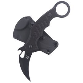 Nóż FOX Karambit Fixed G10 Black, Black Idroglider (FX-598)